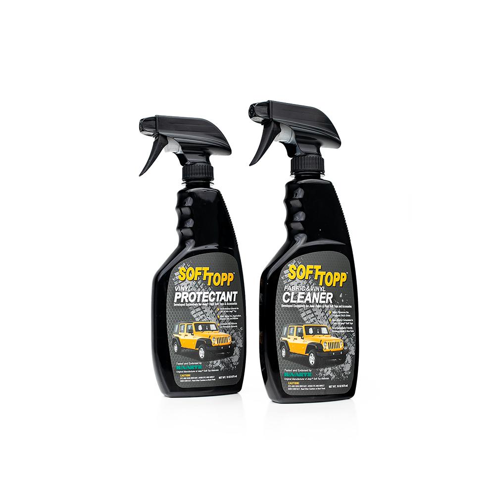SoftTopp - Jeep® Vinyl Top Cleaner & Protectant Kit